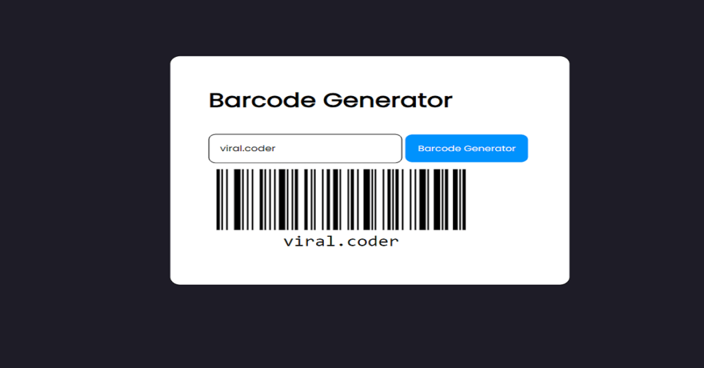 barcode generator